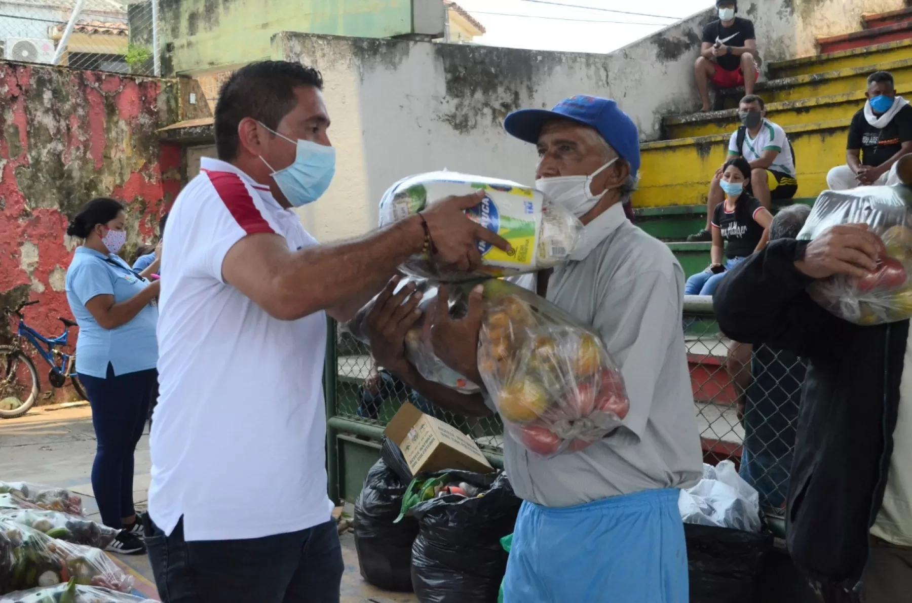 Alcaldía de Yopal ha distribuido más de 3 mil mercados a población vulnerable por COVID-19